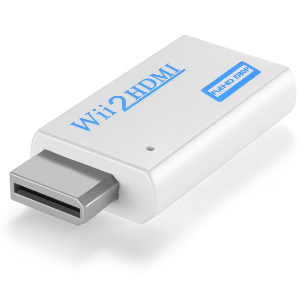 Wii to HDMI Converter Output Video Audio Adapter - Supports All Wii