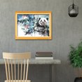 thumbnail image 4 of Cuadros Decorativos Pintura de diamantes redondos 5D bordado de Panda chino punto de cruz Likrtyny regalo de decoración del hogar, 4 of 9