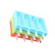 thumbnail image 1 of Naiovety 3 piezas de moldes para paletas de hielo, moldes con forma de congelador, reutilizables, con múltiples ranuras, para hacer paletas, molde para Cocina y Comedor Naiovety HA035578-00, 1 of 6