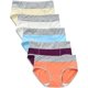 thumbnail image 1 of Nvzi Ropa interior sin costuras para mujer, bragas sexys de encaje estilo hipster, tanga, bragas, ropa interior para mujer, 5 piezas, L, 1 of 3