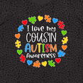 thumbnail image 4 of Inktastic I Love My Cousin Autism Awareness Women's Plus Size T-Shirt, 4 of 5