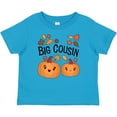 thumbnail image 3 of Inktastic Big Cousin Pumpkins with Fall Leaves Boys or Girls Baby T-Shirt, 3 of 5