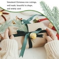 thumbnail image 3 of 10pcs Snow Frosted Pine Branches Christmas Artificial Pine Leaves Branches Fake Greenery Plants Pine Sprigs Green Christmas Tree Picks Faux Greenery Stems for DIY Garland Crafts, 3 of 21