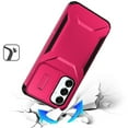 thumbnail image 4 of For Samsung A17 5G Ultimate U Design Hybrid with Camera Window Covering - Hot Pink, 4 of 4