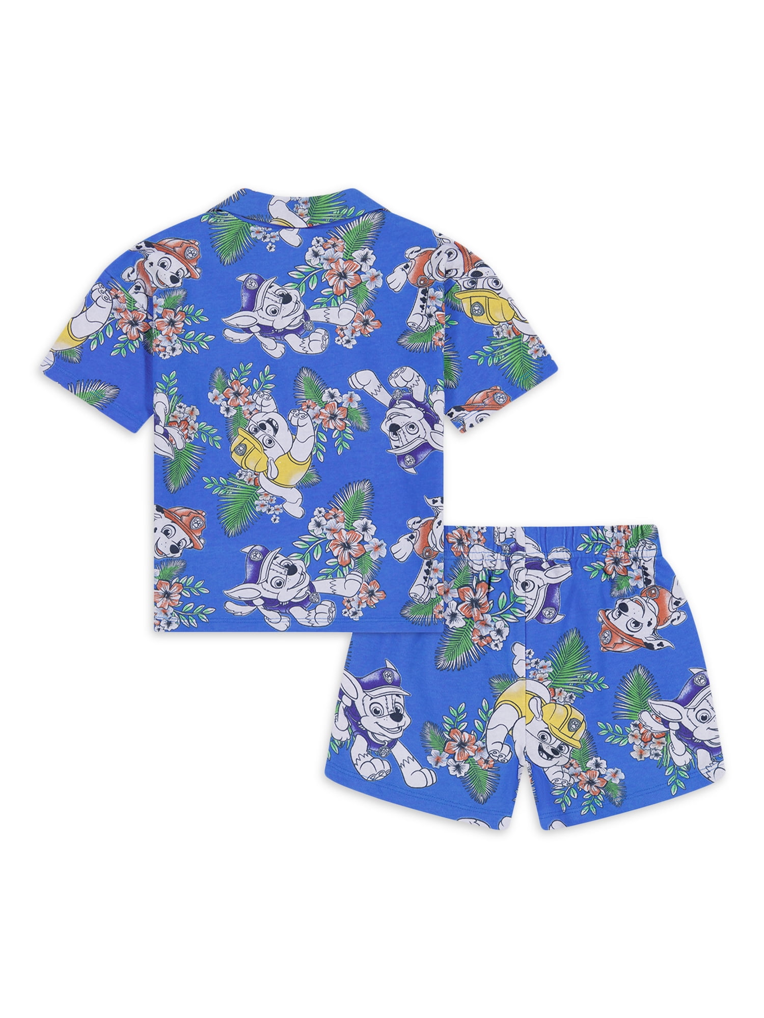 PAW Patrol 2-piece Toddler Boy Puppy Love Tee and Allover Shorts Set