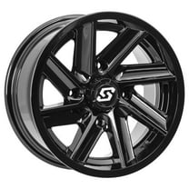 Sedona ATV UTV Chopper Rim Wheel 14X7 4/137 Black 5 2