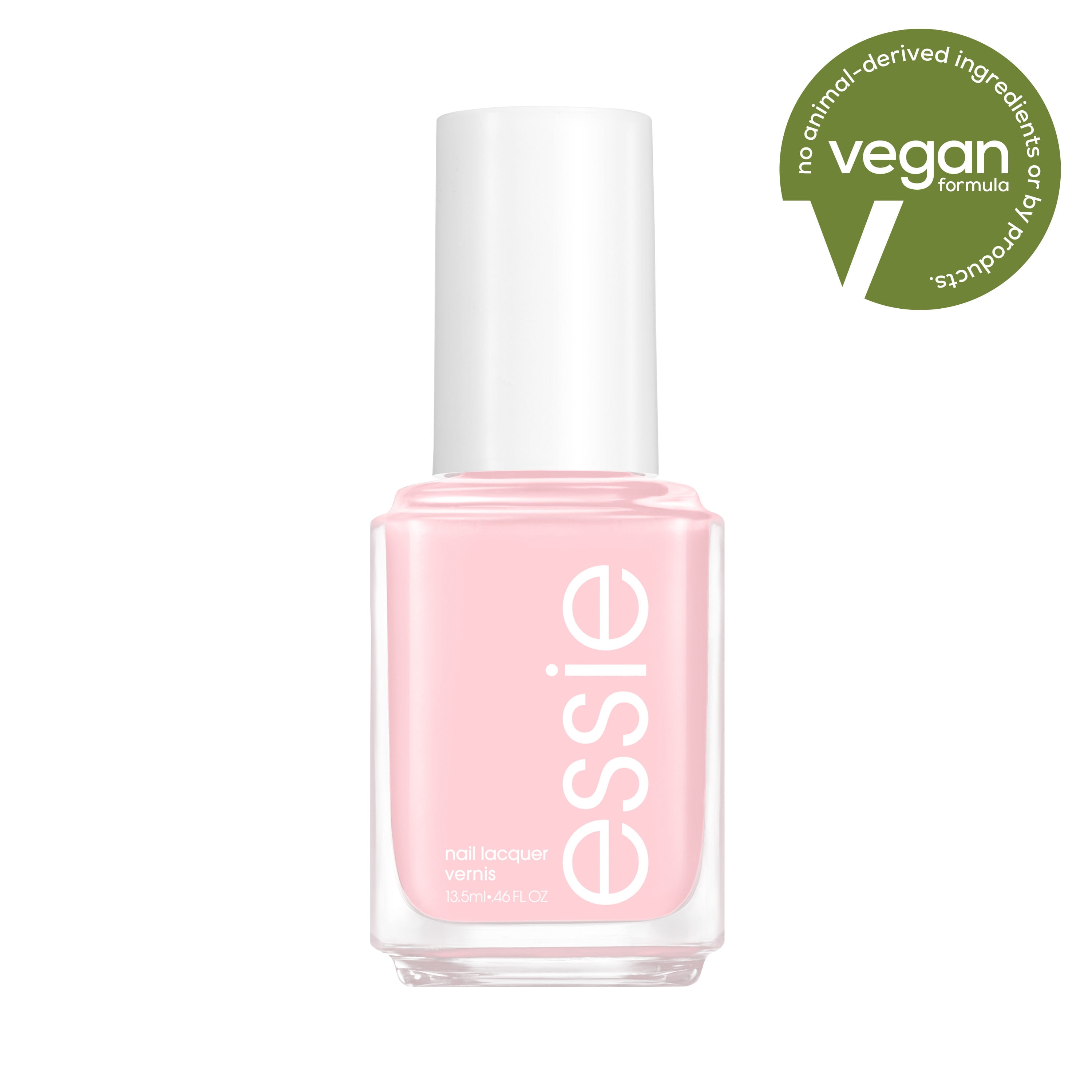 kom videre en anden Oh essie Salon Quality 8 Free Vegan Nail Polish, Sheer Light Pink, 0.46 fl oz  Bottle - Walmart.com