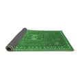 thumbnail image 2 of Ahgly Company Indoor Round Oriental Emerald Green Industrial Area Rugs, 5' Round, 2 of 4