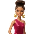 thumbnail image 2 of Muñeca moderna Barbie bailarina de salón con vestido rojo con volantes, 2 of 5