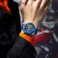 thumbnail image 2 of Reloj Cronógrafo Con Esfera Luminosa Curren Fashion Para Hom, 2 of 6