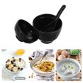 thumbnail image 4 of KAKOWELY japanese tableware Miso Soup Bowl with Lid and Spoon Traditional Japanese Noodle Rice Bowl Asian Style Appetizer Dessert Bowl for Home Restaurant, 4 of 5