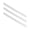 White, variant on 100Pcs Double Loop Wire Binding Spines 34 Teeth 3:1 Pitch 5/16 inches / 7.9mm Diameter 40 Sheet Capacity Twin Loop Spiral Binding Coil for Professional Office Documents Binding Black