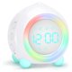 thumbnail image 1 of BEMS-Reloj despertador digital, reloj de cabecera LED Reloj despertador dual con, 1 of 5