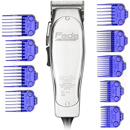 Andis Fade Master Clipper 01690 And a set of 9 Nano DOUBLE Magnet Combs Guards 01410 & (Best Andis Clippers For Fades)