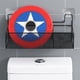 thumbnail image 5 of Organizador de baño de pared con 2 compartimentos, sin necesidad de taladrar, de alambre metálico., 5 of 8