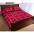 thumbnail image 3 of Juego de Cama Colcha Heliconia Estampado Rosa, 3 of 5