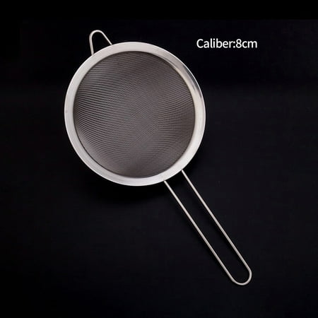 

Goodhd Stainless Steel Strainer Sieve Large Flour Sieve Bird\ s Nest Colander
