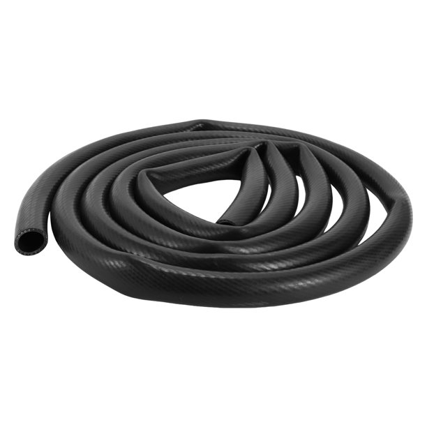 Manguera de vacío de silicona Unique Bargains para línea de vacío automotriz, alta temperatura, 9.8Ft, 15/16" 23mm ID, 3mm de grosor, 1 Pc Negro, presión máxima de 130PSI