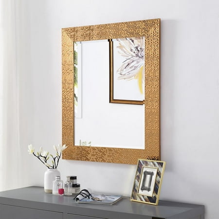 Mosaic Style Wall Mirror Copper 36 X 30 By Naomi Home Com Mosaic Style Wall Mirror Copper 36 X