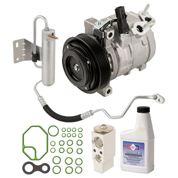 For Dodge Journey OEM AC Compressor w/ A/C Repair Kit - BuyAutoParts