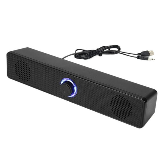 Multimedia Bluetooth/Wired Speaker with 9D Surround Sound, Dual Connections, and Magnetic Shielding for Noise Reduction