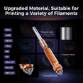 thumbnail image 5 of Creality Official Upgrade K1C Nozzles, Quick-Swap 3D Printer Nozzle Kit, Copper, 5 of 7