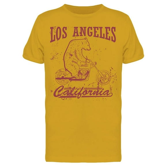 Bear Vintage Los Angeles T-Shirt Men -Image by Shutterstock, Male Large