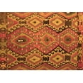 thumbnail image 1 of Ahgly Company Indoor Rectangle Southwestern Orange Country Area Rugs, 2' x 3', 1 of 1