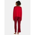 thumbnail image 3 of Grayson Social Santa Baby Junior's Sleep Tee and Pants Set, Sizes S-3X, 3 of 4