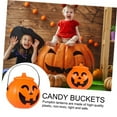thumbnail image 2 of LYCAQL Candy Bucket,Mini Candy Holder,Pumpkin Ghost Cauldron Candy Bucket for Trick or Treat, Party Supplies Decorations Party Favors, 2 of 9