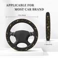 thumbnail image 2 of Kdxio Christmas Gold Deers1 Print Elastic Stretch Steering Wheel Cover,Auto Steering Wheel Cover,15 Inch Anti-Slip,Warm in Winter and Cool in Summer,Fit Suvs,Vans Cars,Trucks, 2 of 7