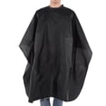 thumbnail image 1 of Pro Robe Cape de Coiffeur Noire pour Salon de Coiffure Adulte Imperméable, 1 of 8