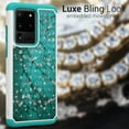 thumbnail image 3 of CoverON Samsung Galaxy S20 Ultra Case, Aurora Series Rhinestone Phone Cover, 3 of 8