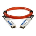 thumbnail image 2 of AddOn - 40GBase-AOC direct attach cable - TAA Compliant - QSFP+ to QSFP+ - 1 m - fiber optic - active - orange, 2 of 9