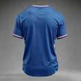 thumbnail image 4 of Us Mens Soccer Jersey Shirts 2026 Country Team Short Sleeve Crew Neck Fan International Football Shirt Retro Streetwear 4th of July Tops, Blue M, 4 of 4