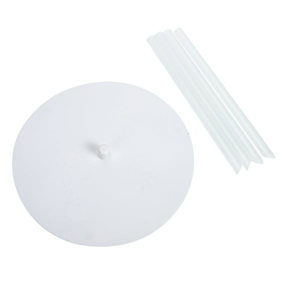 3 Sets Cake Dowel Rods Set 8inch Cake Sticks Support Rod Cake Separator Plates Cake Stacking Dowels for Tiered Cakes