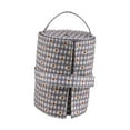 thumbnail image 2 of Rongfmy Sac de Rangement Vide Sac à Tricoter Fournitures de Crochet Étui de Rangement Petit Fil Gris, 2 of 9
