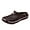 Brown, variant on Womens Garden Clogs Shoes Lightweight Mule Breathable Sandals Water Slippers Footwear