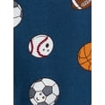 thumbnail image 3 of The Children's Place Baby And Toddler Boys Long Sleeve Sports Snug Fit Cotton PJs, Sizes 12M-6T, 3 of 3