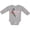 AC-Heather Grey, variant on Inktastic Faith over Fear Parkinson's Awareness with Red Tulip Boys or Girls Long Sleeve Baby Bodysuit