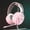 Pink, variant on PSH Gaming Headset with Noise Cancelling Mic, Stereo Surround, Soft Earmuffs Headphone with 3.5MM & Ear