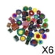 thumbnail image 1 of cuentas artesanales cuentas de mosaico,cuentas de vidrio para hacer joyas cuentas para adultos,surtidos artesanías pulseras pequeñas cristal,semillas surtidas grandes manualidades divertidas, 1 of 8