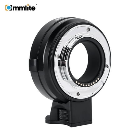 Commlite CM-EF-FX Electronic Camera Lens Mount Adapter Ring Support IS Image Stabilization EXIF