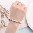 thumbnail image 4 of Pulsera Crystal White Colorful Emperor de Doble Capa con Imán para Mujer | Acabado Exquisito y Engaste Fino | 1 Pieza, 4 of 5
