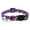 Purple, variant on Breakaway Cat Collars with Bell, Glow in The Dark Moon Star Pattern Adjustable Safety Collars for Cats Kittens