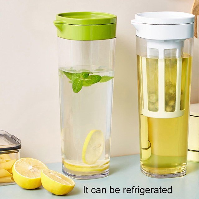 Water Bottle,1.1L Tea Infuser Cup Heat-resistant Leakproof Widely Applied Plastic Water Bo