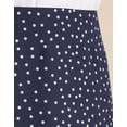 thumbnail image 5 of Moomaya Printed A-Line Skirt For Women, Elastic Waist Midi Length Formal Look Skirt, 5 of 8