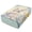 Cute Cartoon Rabbit, variant on Premium Soft Fitted Sheet for Blow Up Bed Mattress Sheets with Zipper for Camping Office Bedroom, Cute Cartoon Rabbit Print