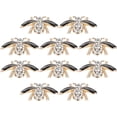 thumbnail image 1 of HUGFEGWE 10pcs Rhinestone Pearl Shoe Clips, Crystal Shoe Clips, Wedding Party Shoes Buckles Decoration, Decorative Rhinestone Shoe Clips Buckles CJB91-105267, 1 of 7