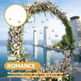 thumbnail image 2 of Shisuyan Kit d'Arche de Ballons avec Base Stable Remplissable d'Eau pour Décoration de Fête Forme Ronde PVC Blanc 1 Ensemble, 2 of 9